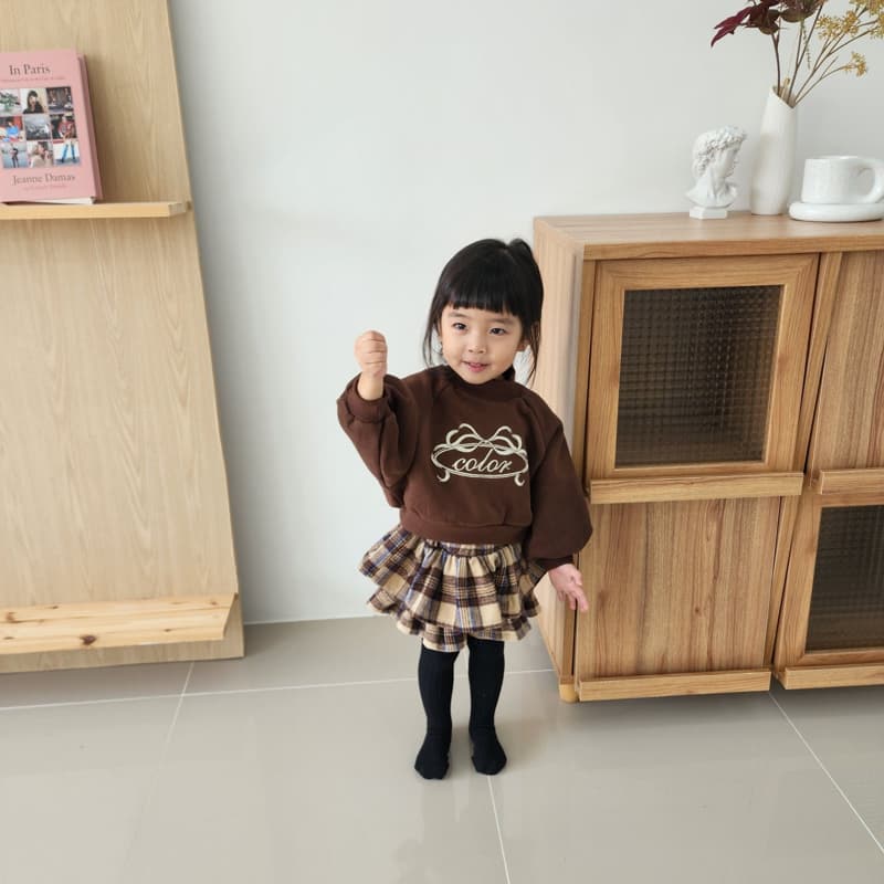 Color - Korean Children Fashion - #kidsstore - Smile Sweatshirt - 2