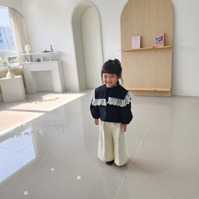 Color - Korean Children Fashion - #kidsstore - Water Drop Blouse