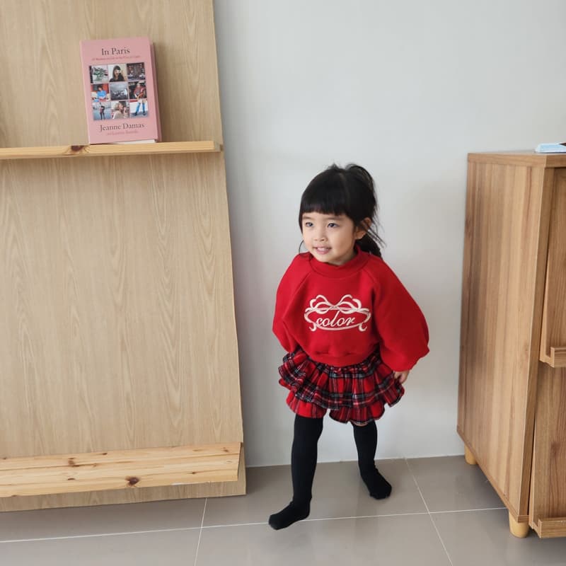 Color - Korean Children Fashion - #littlefashionista - Smile Sweatshirt - 5