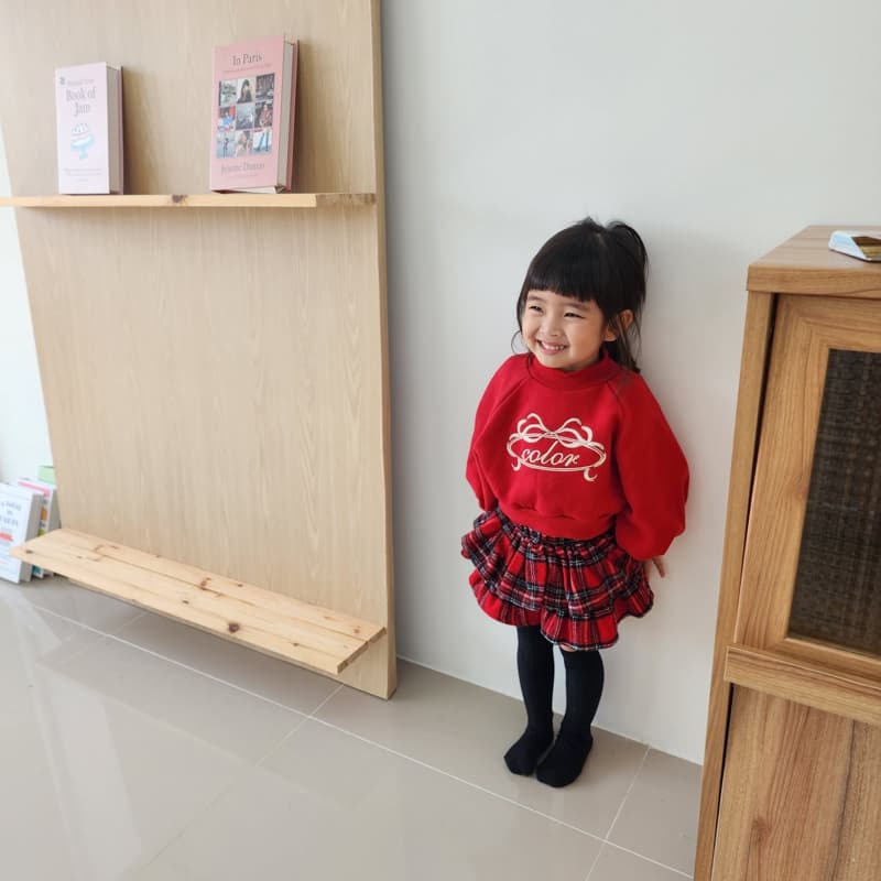 Color - Korean Children Fashion - #magicofchildhood - Smile Sweatshirt - 6