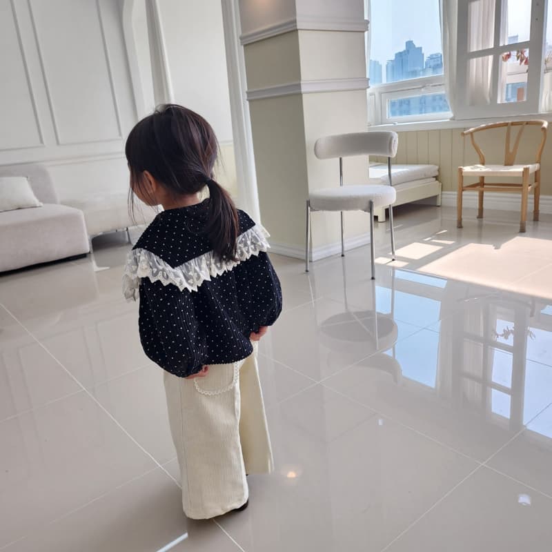 Color - Korean Children Fashion - #magicofchildhood - Water Drop Blouse - 5