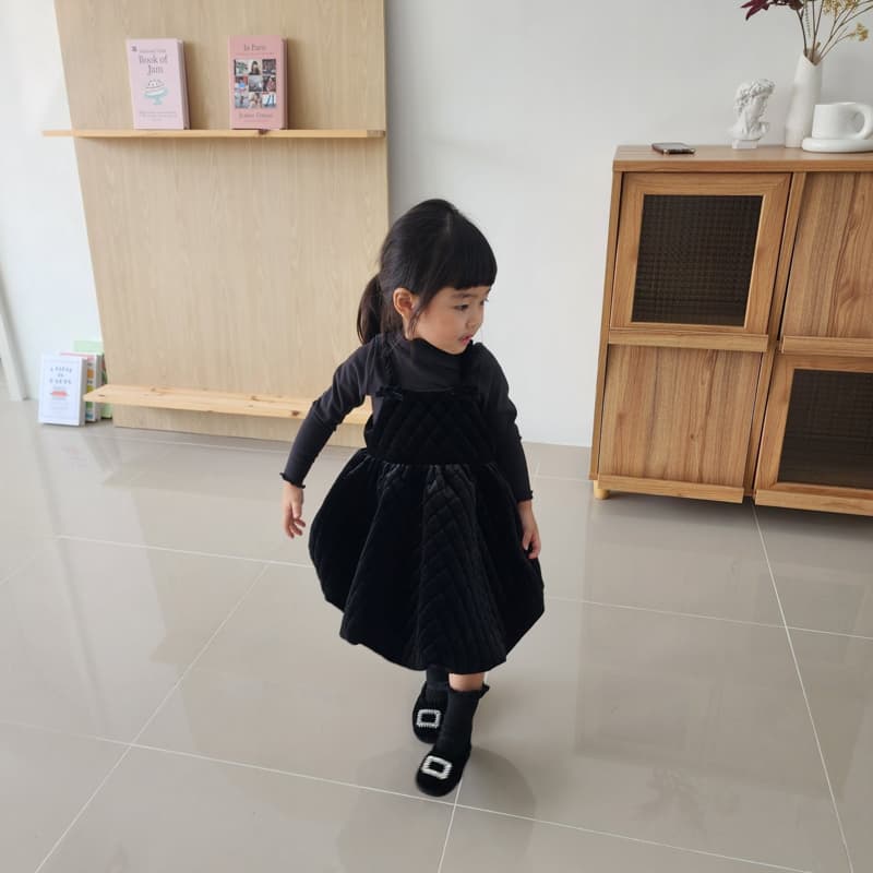 Color - Korean Children Fashion - #minifashionista - Angel Jumper Skirt - 2