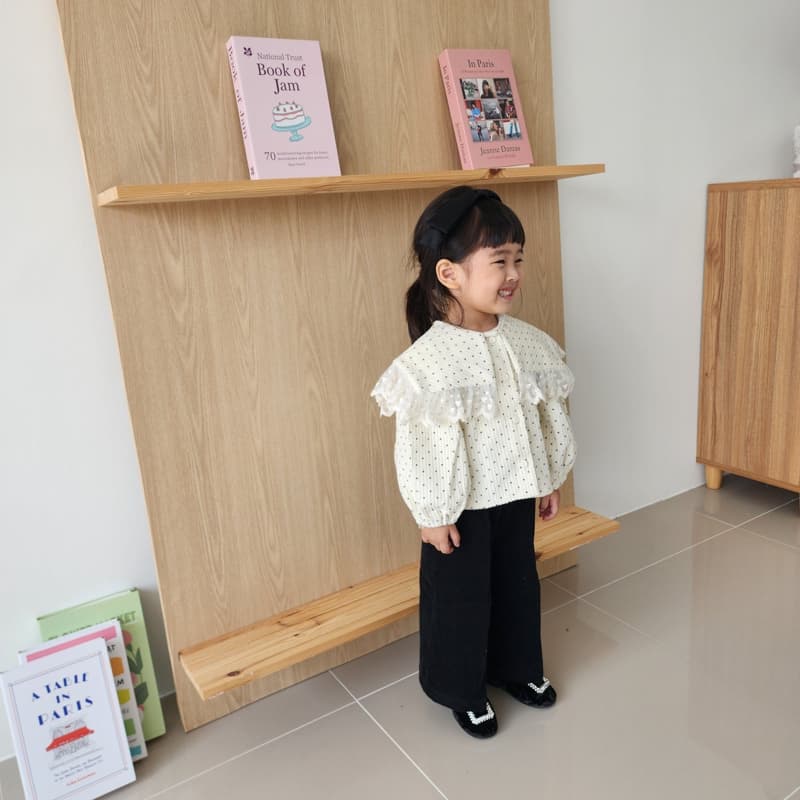 Color - Korean Children Fashion - #minifashionista - Water Drop Blouse - 6