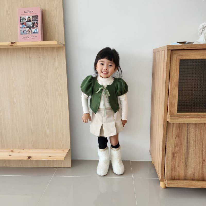 Color - Korean Children Fashion - #prettylittlegirls - Marshmallow Cardigan - 6