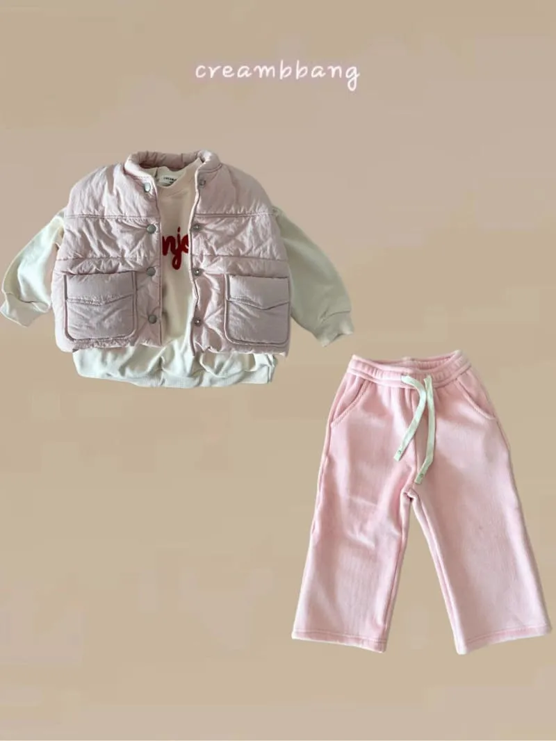 Cream Bbang - Korean Children Fashion - #Kfashion4kids - Light Warm Padding Vest - 9