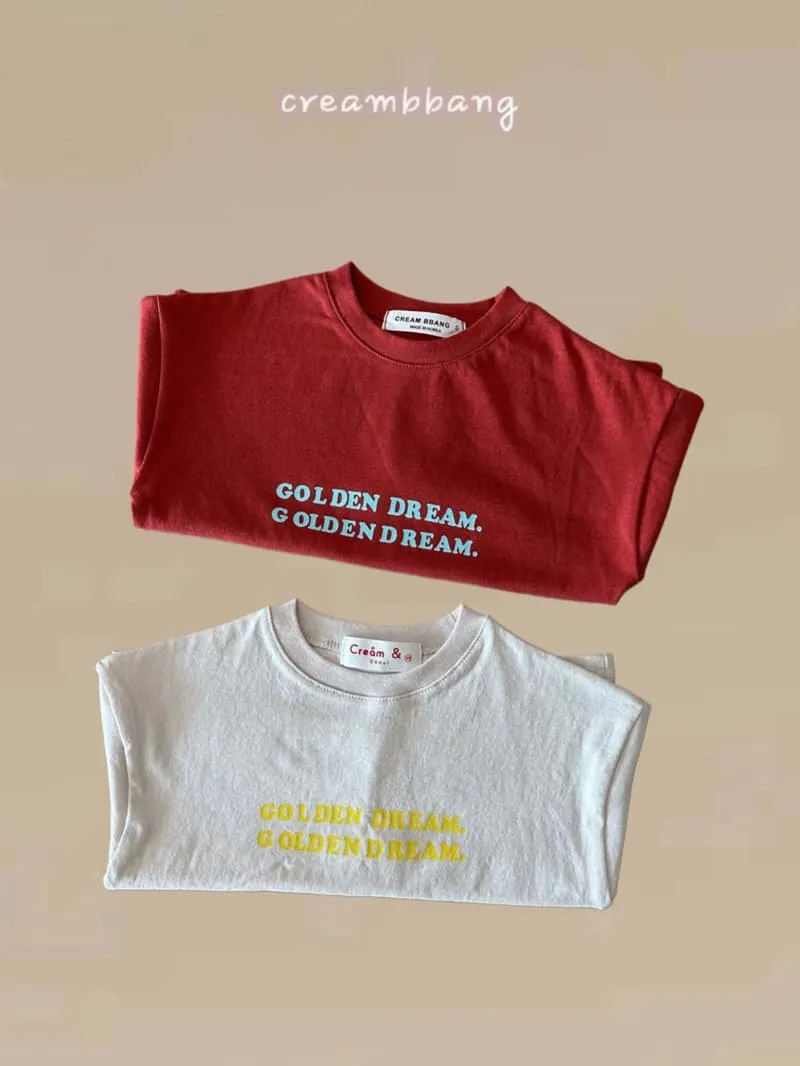 Cream Bbang - Korean Children Fashion - #discoveringself - Dream Single Tee