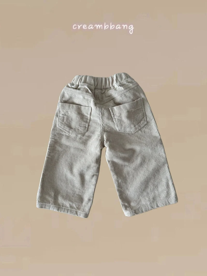 Cream Bbang - Korean Children Fashion - #littlefashionista - Classic Corduroy Wide Pants - 8