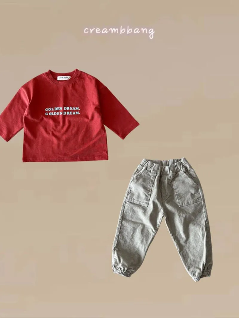 Cream Bbang - Korean Children Fashion - #littlefashionista - Dream Single Tee - 7