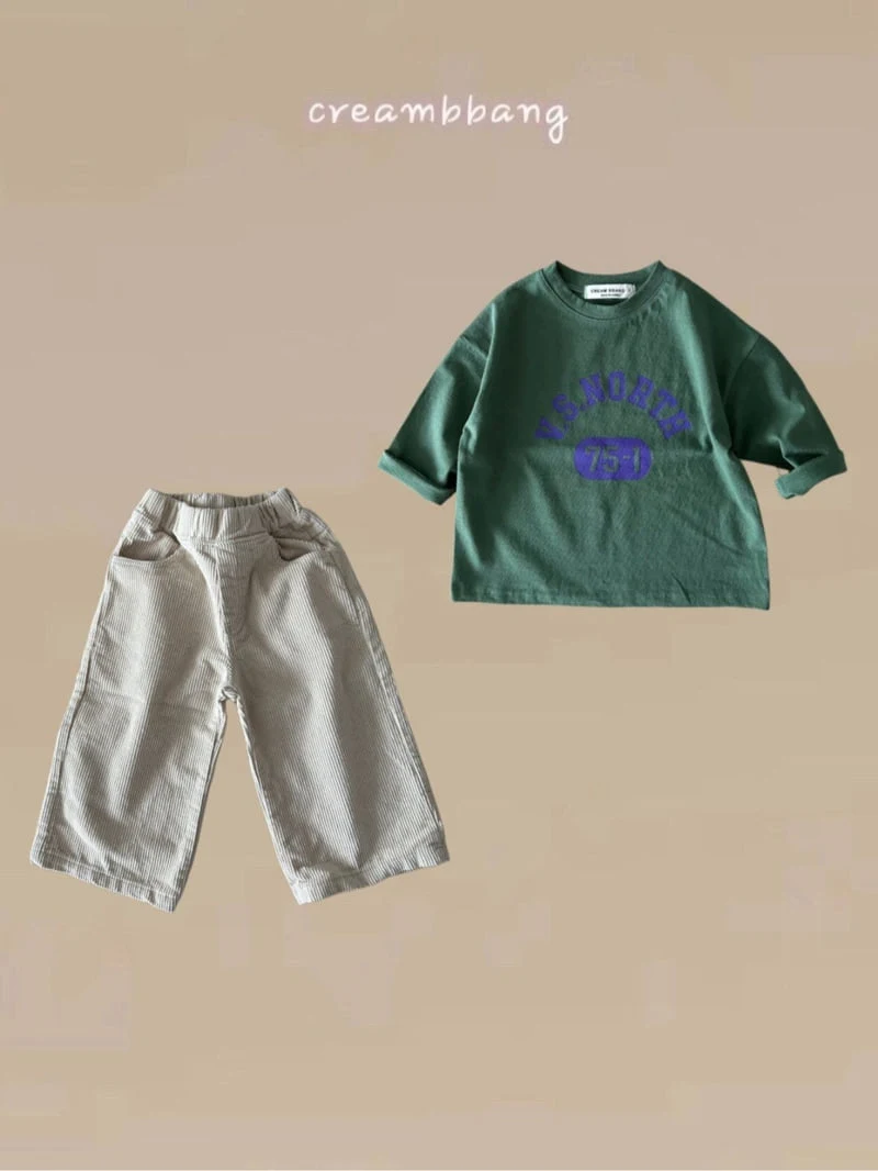 Cream Bbang - Korean Children Fashion - #minifashionista - Classic Corduroy Wide Pants - 10