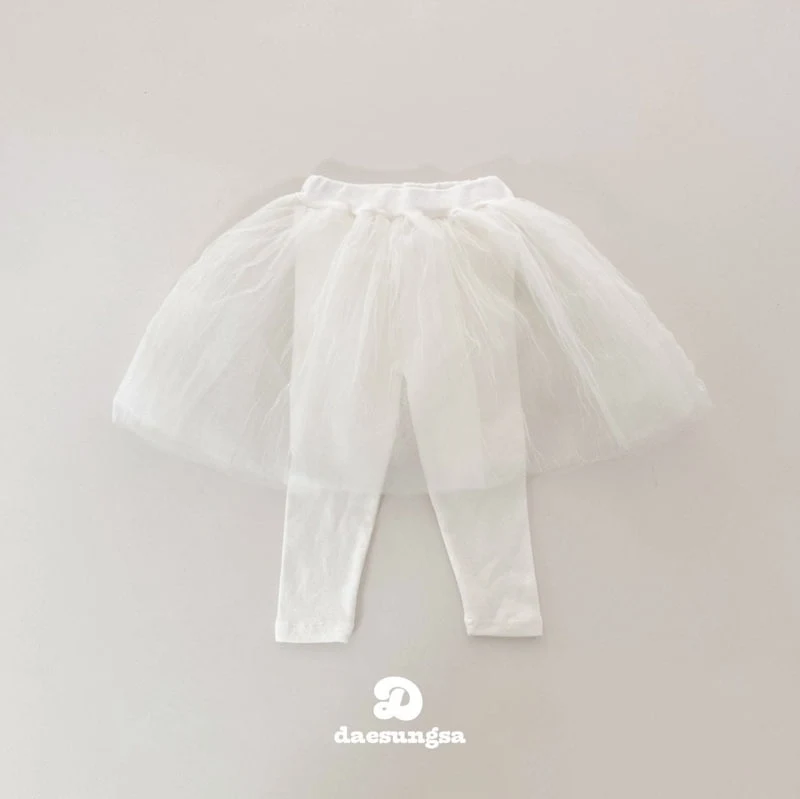 Dae Sung Sa - Korean Children Fashion - #childrensboutique - Shirring Leggings - 7