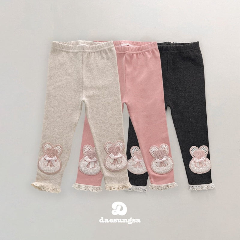 Dae Sung Sa - Korean Children Fashion - #magicofchildhood - Lucky Rabbit Leggings