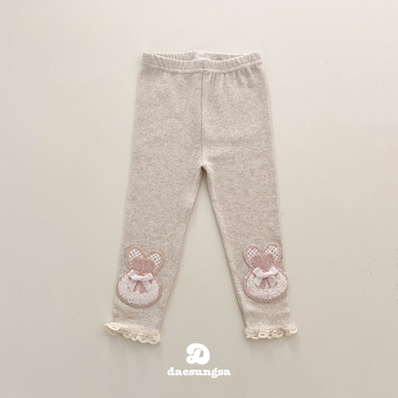 Dae Sung Sa - Korean Children Fashion - #minifashionista - Lucky Rabbit Leggings - 2