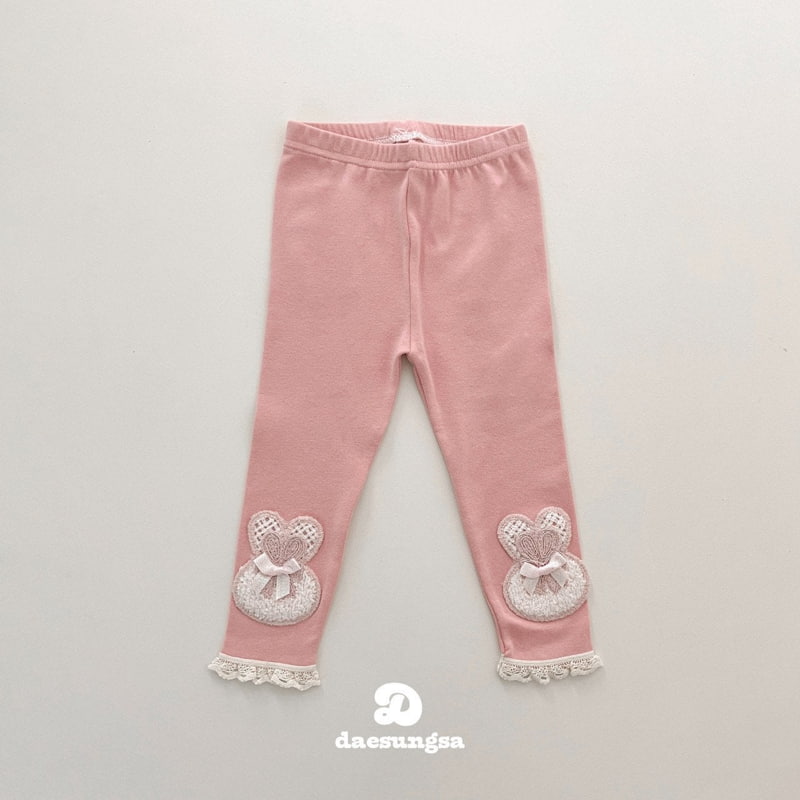 Dae Sung Sa - Korean Children Fashion - #prettylittlegirls - Lucky Rabbit Leggings - 3