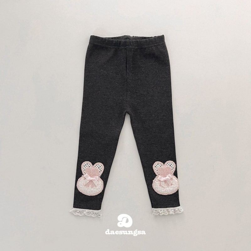 Dae Sung Sa - Korean Children Fashion - #prettylittlegirls - Lucky Rabbit Leggings - 4