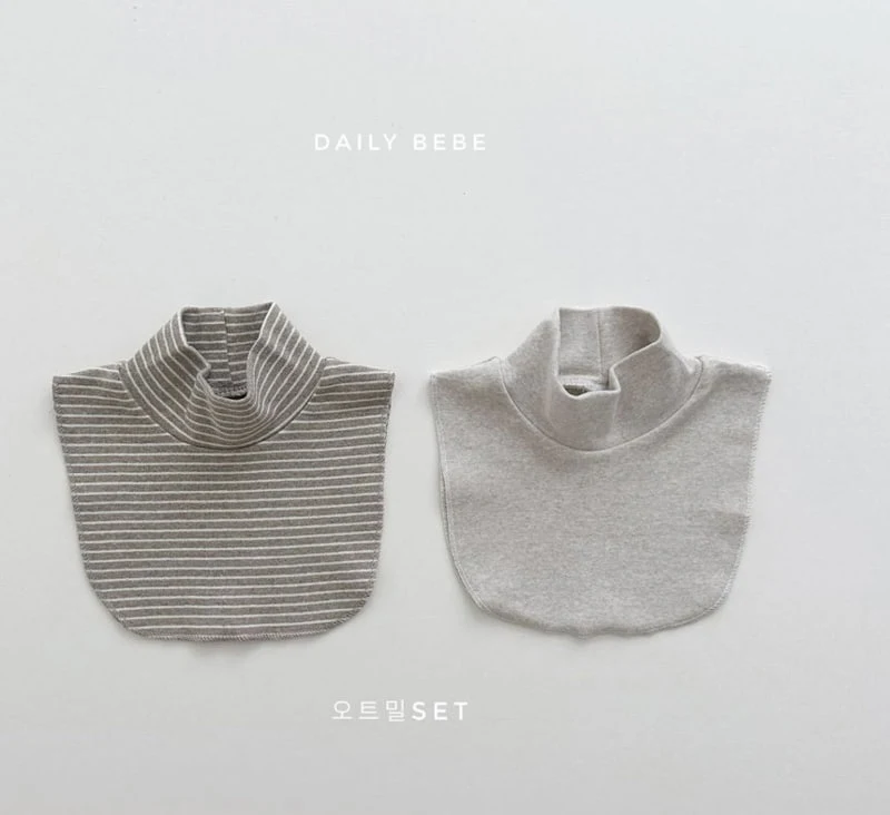 Daily Bebe - Korean Children Fashion - #kidsshorts - 1+1 Fake Turtleneck - 4