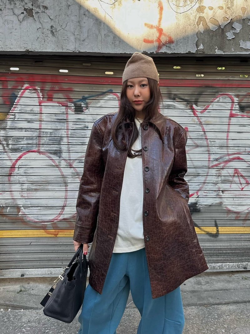 Dailyjud - Korean Women Fashion - #momslook - Kate Slit Trench Jacket - 5