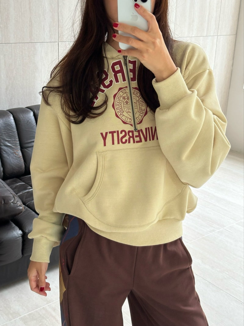 Dailyjud - Korean Women Fashion - #momslook - Universal Hood Sweatshirts - 4