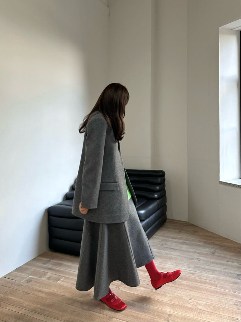 Dailyjud - Korean Women Fashion - #womensfashion - Wool Dafne Skirt - 9