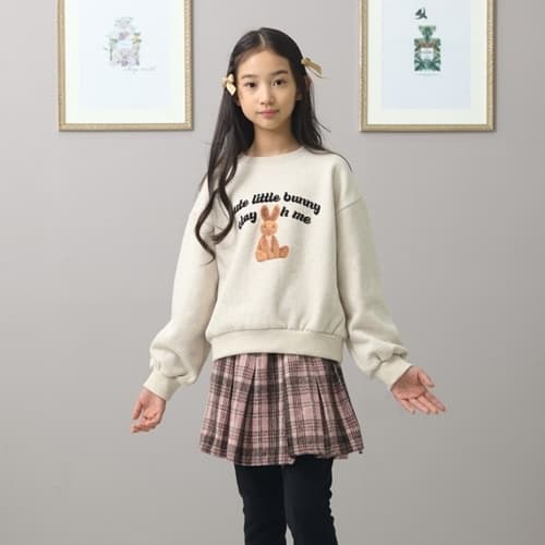 Dawon - Korean Children Fashion - #kidzfashiontrend - Brown Rabbit Tee