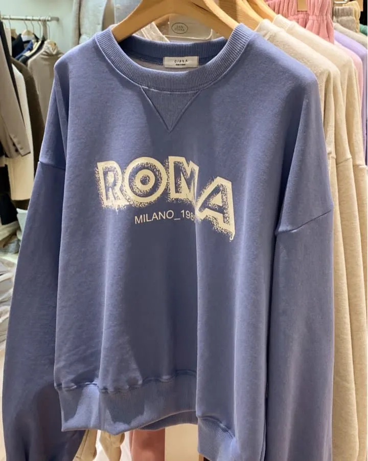 Diana - Korean Women Fashion - #momslook - Roma Sweatshirts - 2