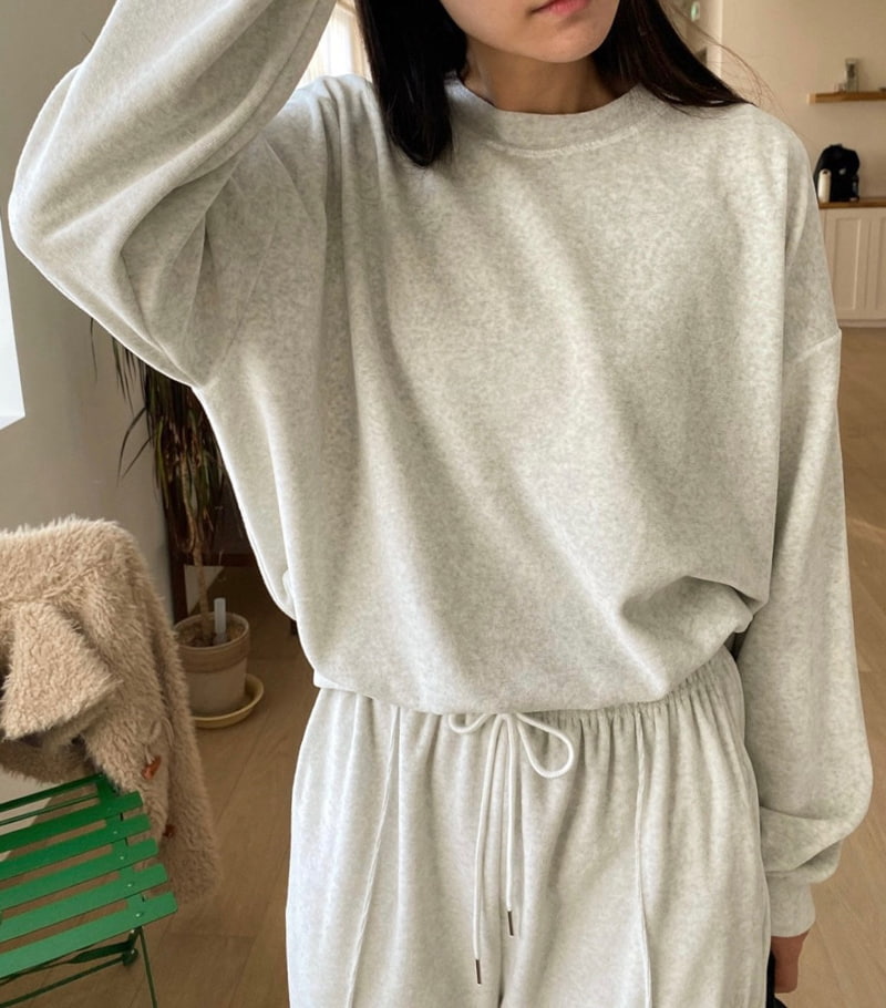 Diana - Korean Women Fashion - #womensfashion - New Veloure Sweatshirts - 9