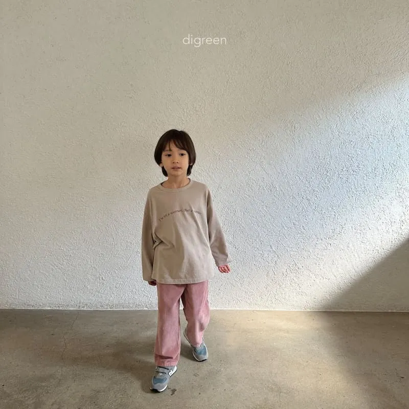 Digreen - Korean Children Fashion - #childofig - Button Corduroy Pants - 8