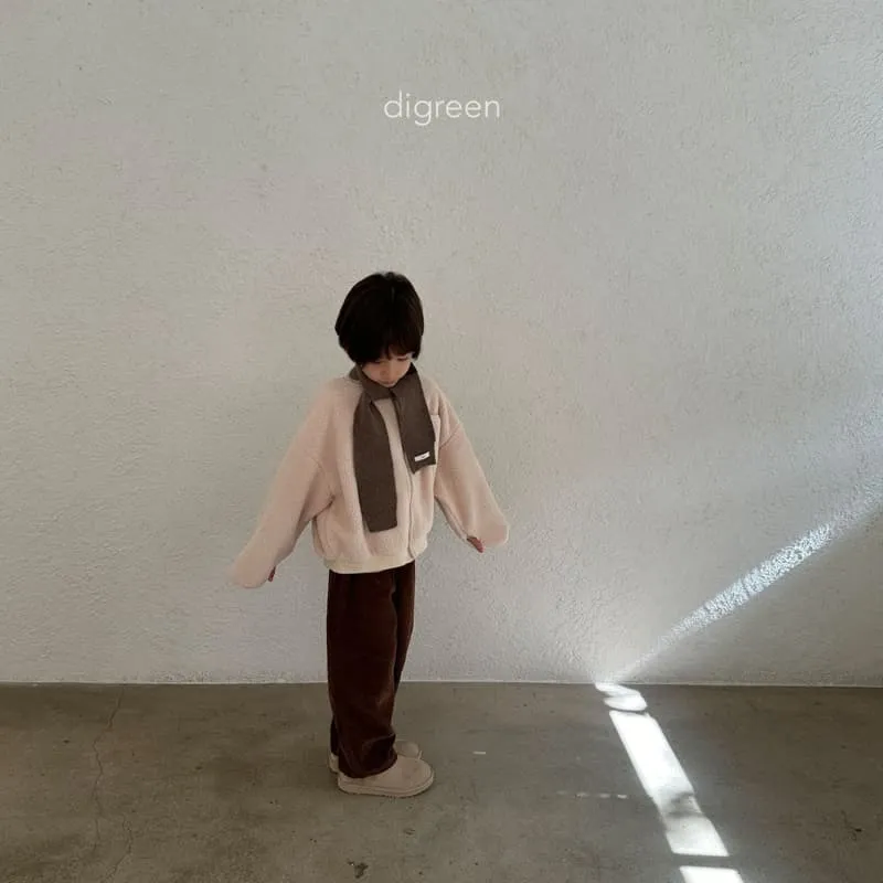 Digreen - Korean Children Fashion - #childofig - Button Corduroy Pants - 9