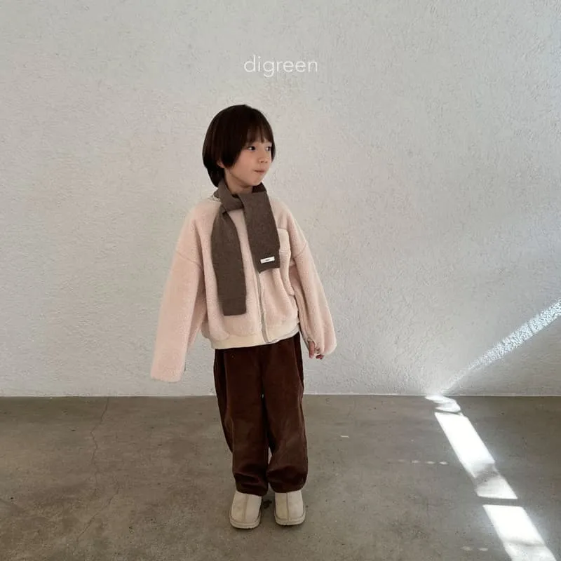 Digreen - Korean Children Fashion - #childrensboutique - Button Corduroy Pants - 10