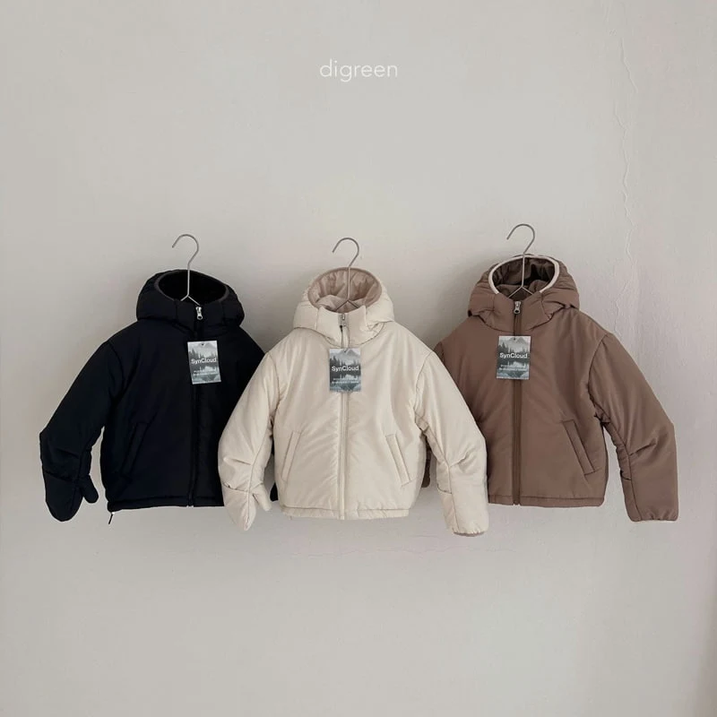 Digreen - Korean Children Fashion - #designkidswear - Anders Padding Jacket