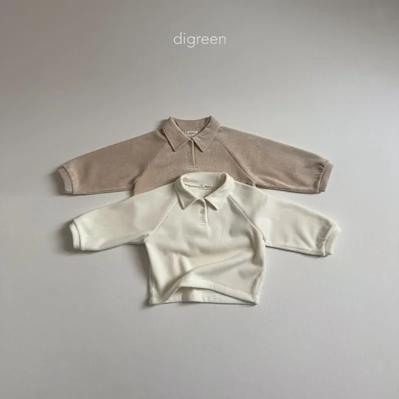 Digreen - Korean Children Fashion - #designkidswear - Cozy Collar Tee