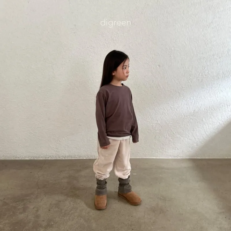 Digreen - Korean Children Fashion - #designkidswear - Chouchou Jogger Pants - 4