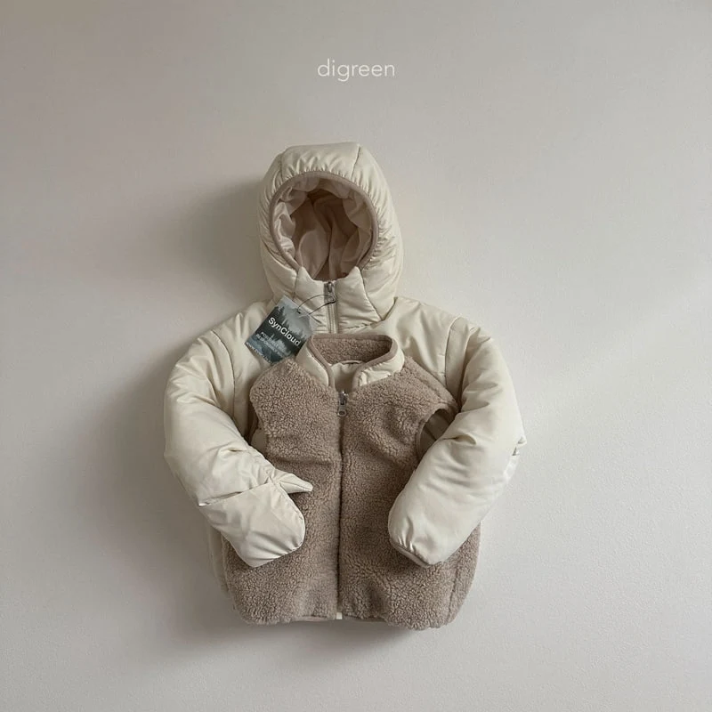 Digreen - Korean Children Fashion - #fashionkids - Anders Padding Jacket - 3