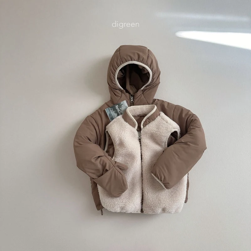 Digreen - Korean Children Fashion - #fashionkids - Anders Padding Jacket - 4