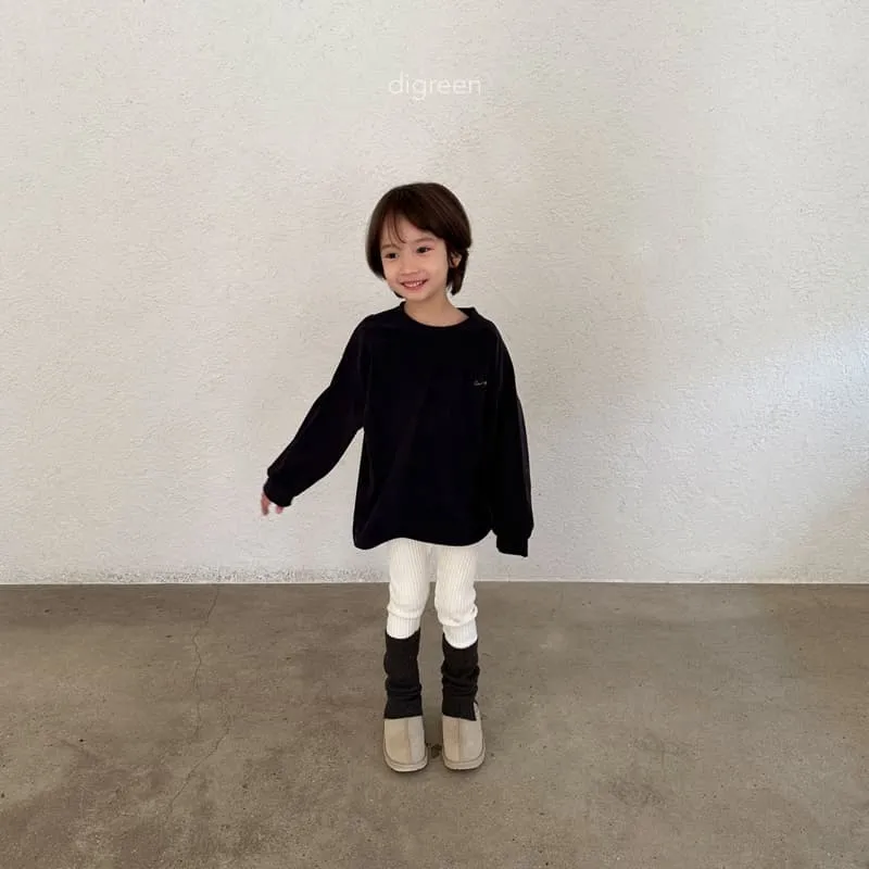 Digreen - Korean Children Fashion - #littlefashionista - Ribbed Leggings - 6