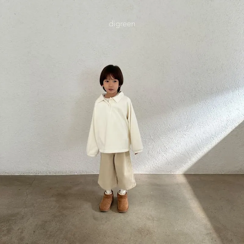 Digreen - Korean Children Fashion - #magicofchildhood - Cozy Collar Tee - 9