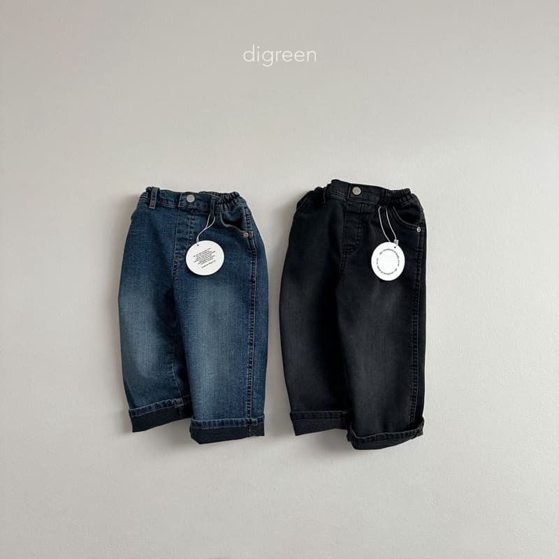 Digreen - Korean Children Fashion - #prettylittlegirls - Day Denim Pants