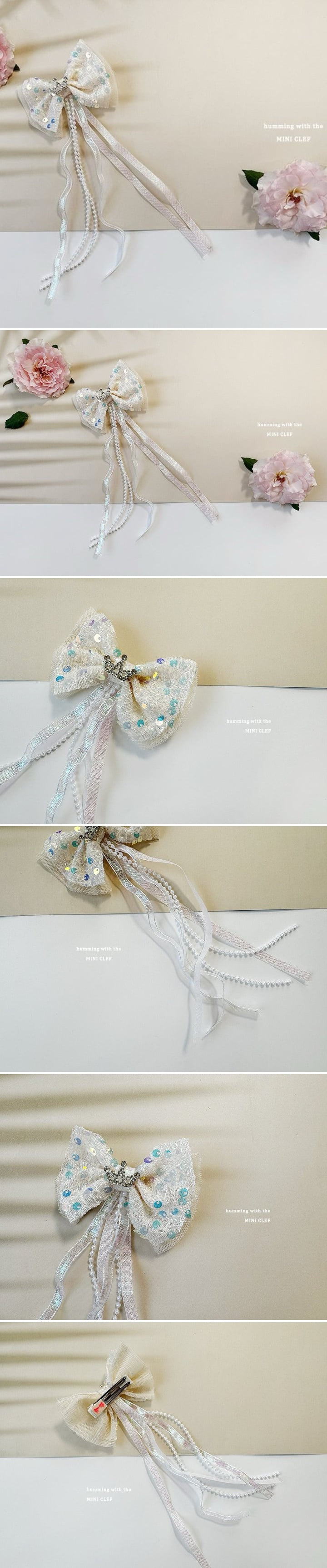 Dominico - Korean Children Fashion - #childrensboutique - Ribbon Hairclip