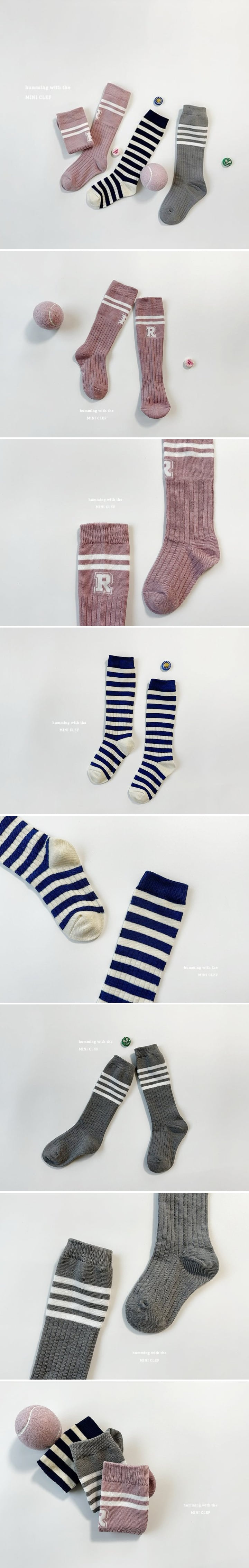 Dominico - Korean Children Fashion - #fashionkids - Stripe Socks