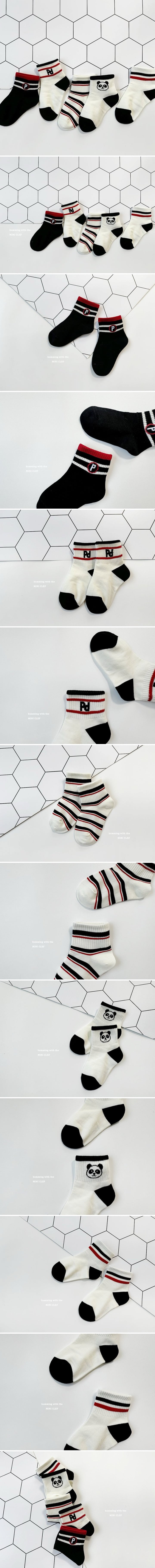 Dominico - Korean Children Fashion - #kidsshorts - Panda Socks