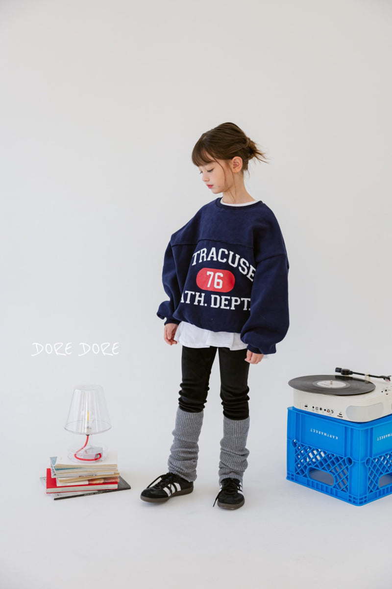 Dore Dore - Korean Children Fashion - #kidzfashiontrend - Mink Veloa Leggings - 4