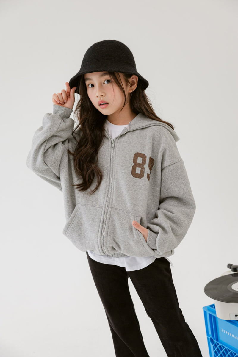 Dore Dore - Korean Children Fashion - #childofig - 98 Brushed Hooded Zip-up - 8