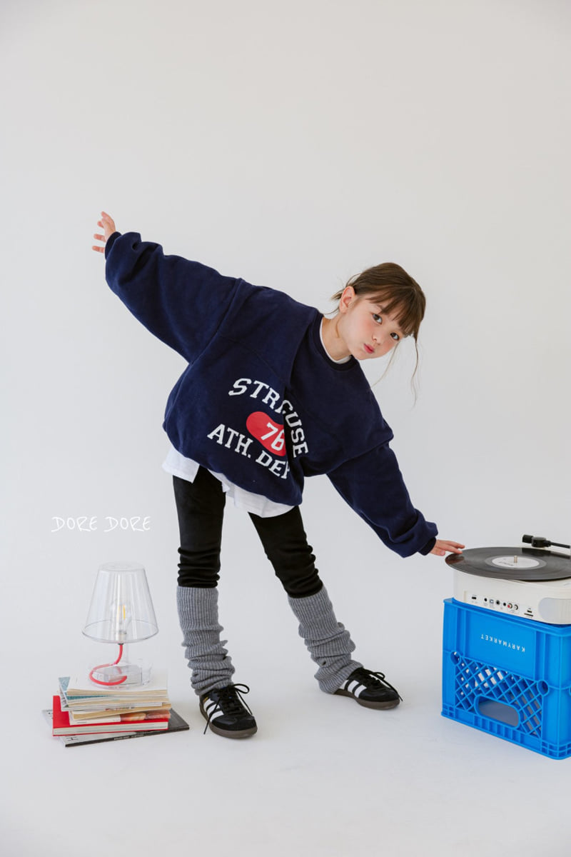 Dore Dore - Korean Children Fashion - #designkidswear - 76 Brushed Sweatshirt