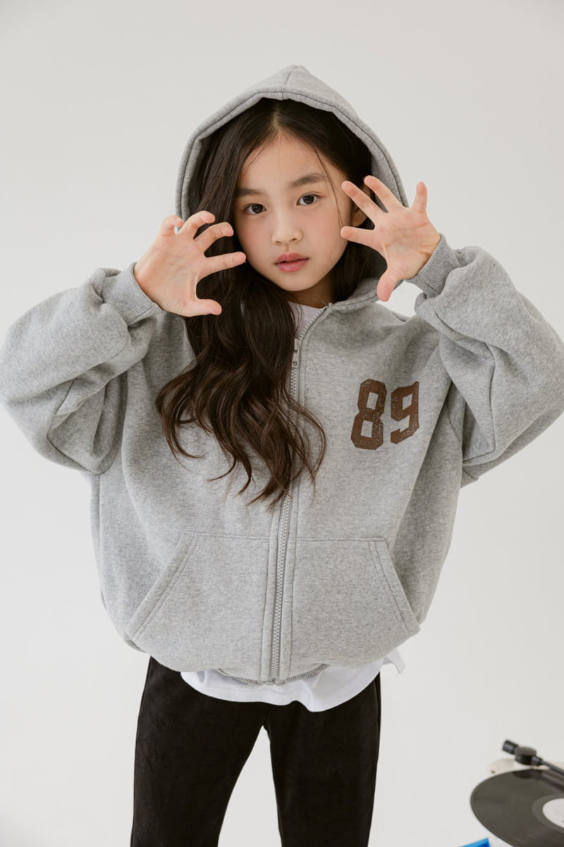 Dore Dore - Korean Children Fashion - #discoveringself - 98 Brushed Hooded Zip-up - 11