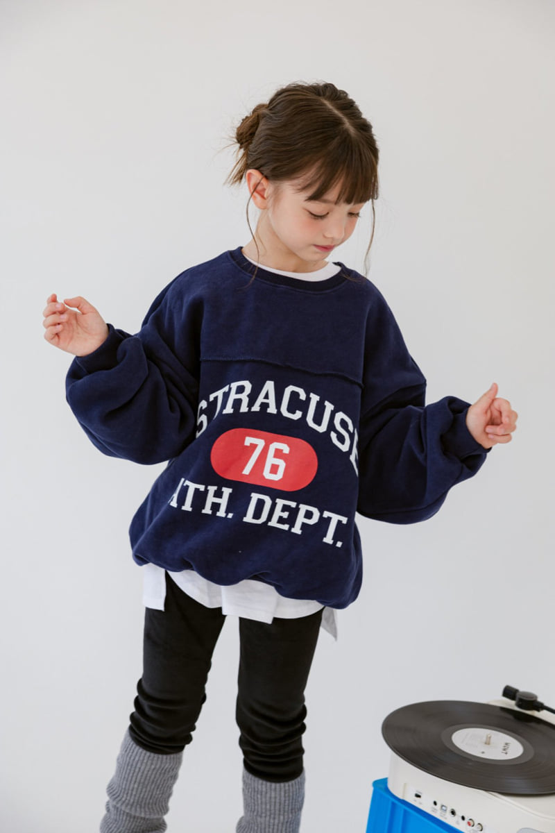 Dore Dore - Korean Children Fashion - #fashionkids - 76 Brushed Sweatshirt - 3