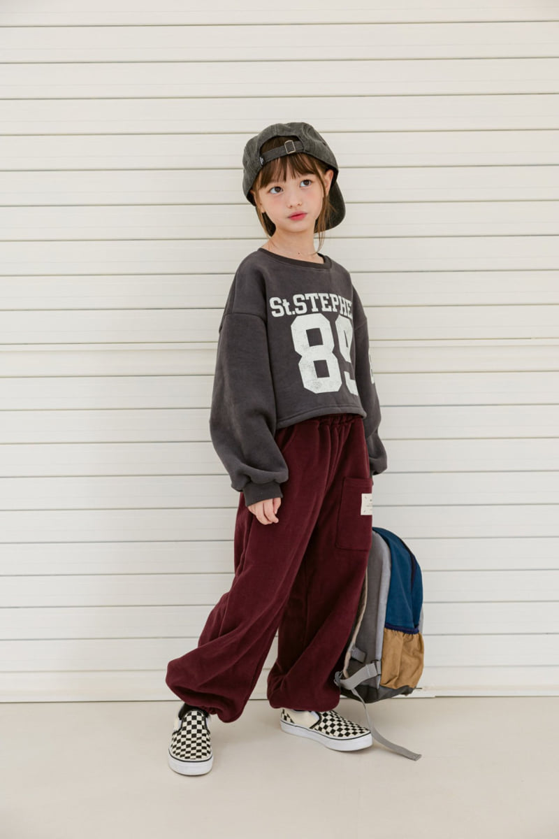 Dore Dore - Korean Children Fashion - #kidsstore - 89 Brushed Crop Sweatshirt - 7