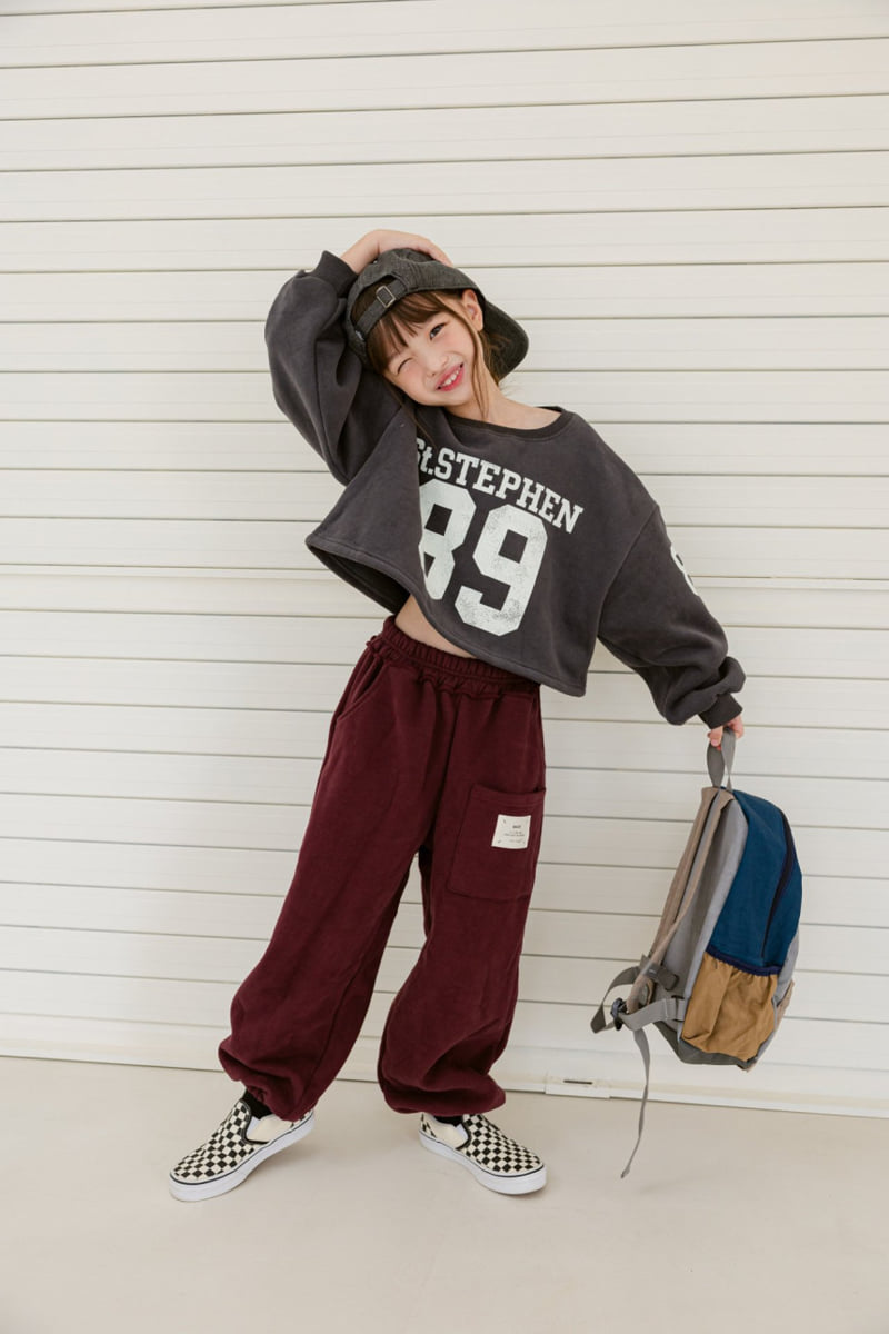 Dore Dore - Korean Children Fashion - #kidzfashiontrend - 89 Brushed Crop Sweatshirt - 8