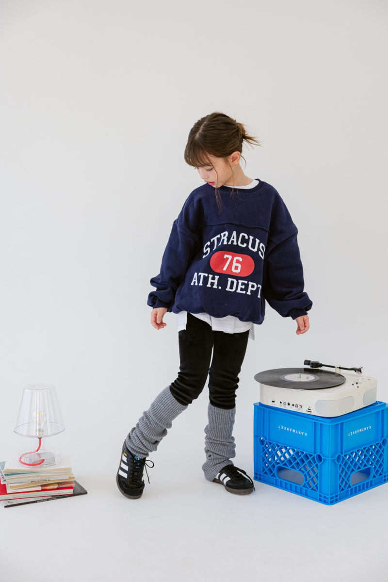 Dore Dore - Korean Children Fashion - #littlefashionista - 76 Brushed Sweatshirt - 8