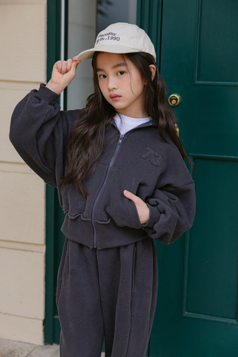 Dore Dore - Korean Children Fashion - #littlefashionista - 73 Brushed Hooded Zip-up - 10