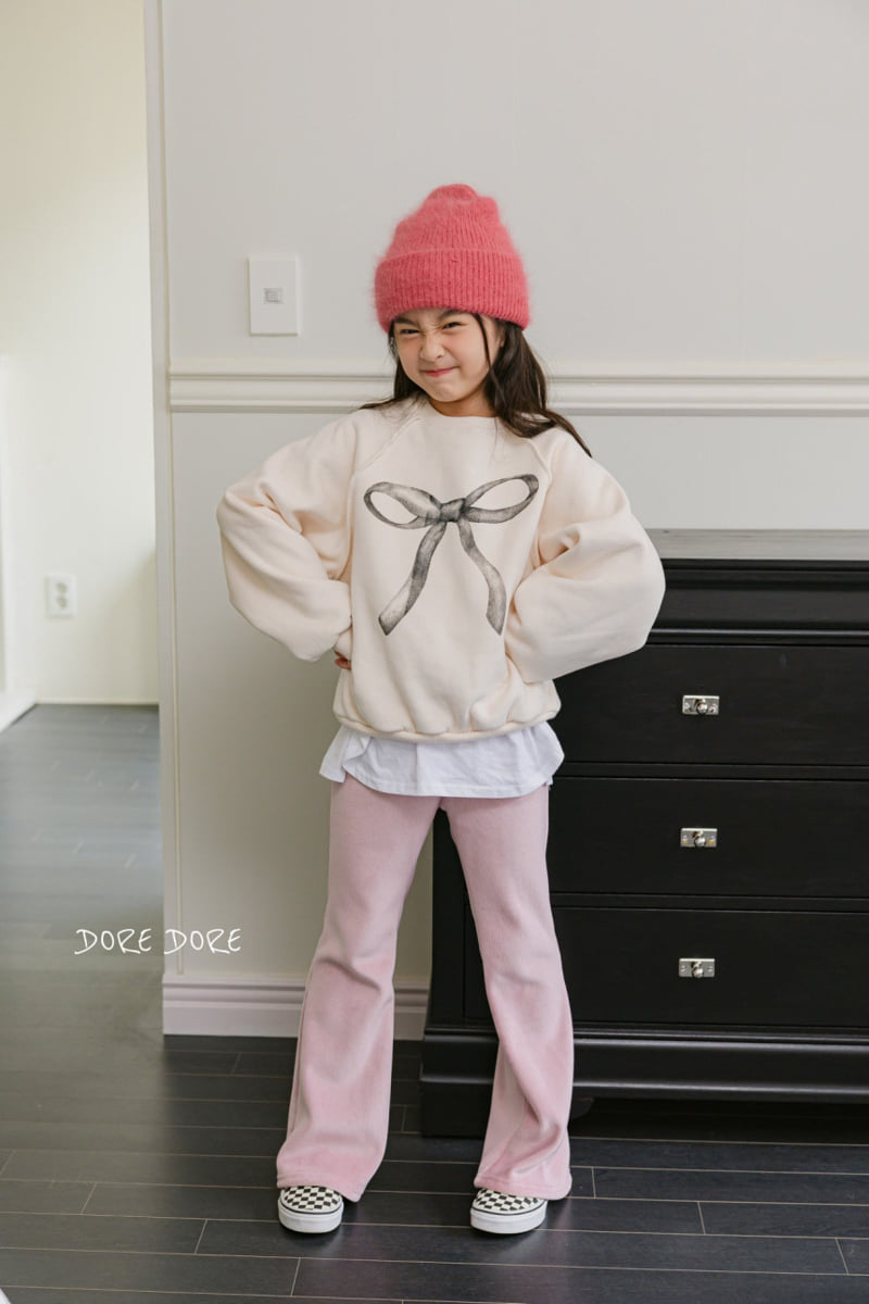 Dore Dore - Korean Children Fashion - #littlefashionista - Veloa Mink Jeggings - 8