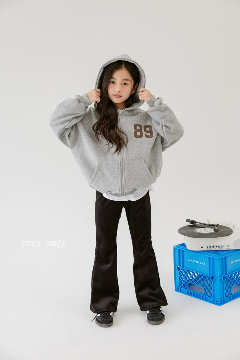 Dore Dore - Korean Children Fashion - #littlefashionista - 98 Brushed Hooded Zip-up